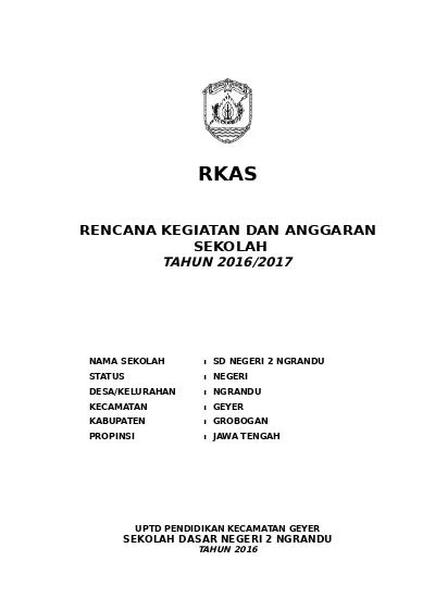 Format Rkas Sd 2017