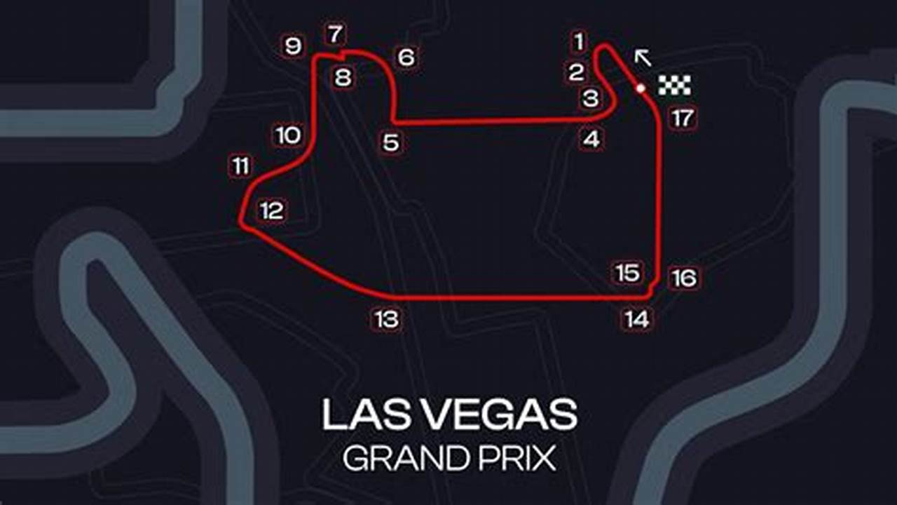 Formula 1 Vegas 2024 Track