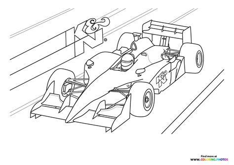 Formula One Coloring Pages