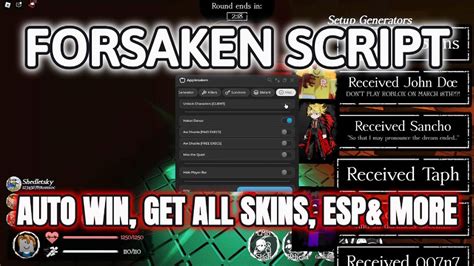 Forsaken Script Roblox