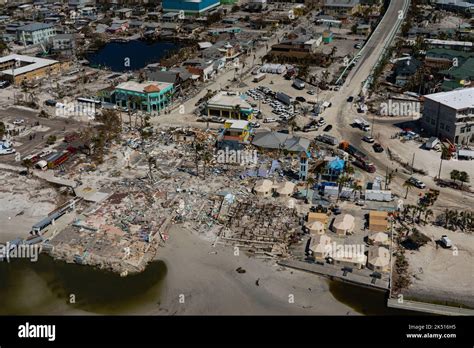 Fort Myers Beach Florida Hurricane Ian Damage Photos