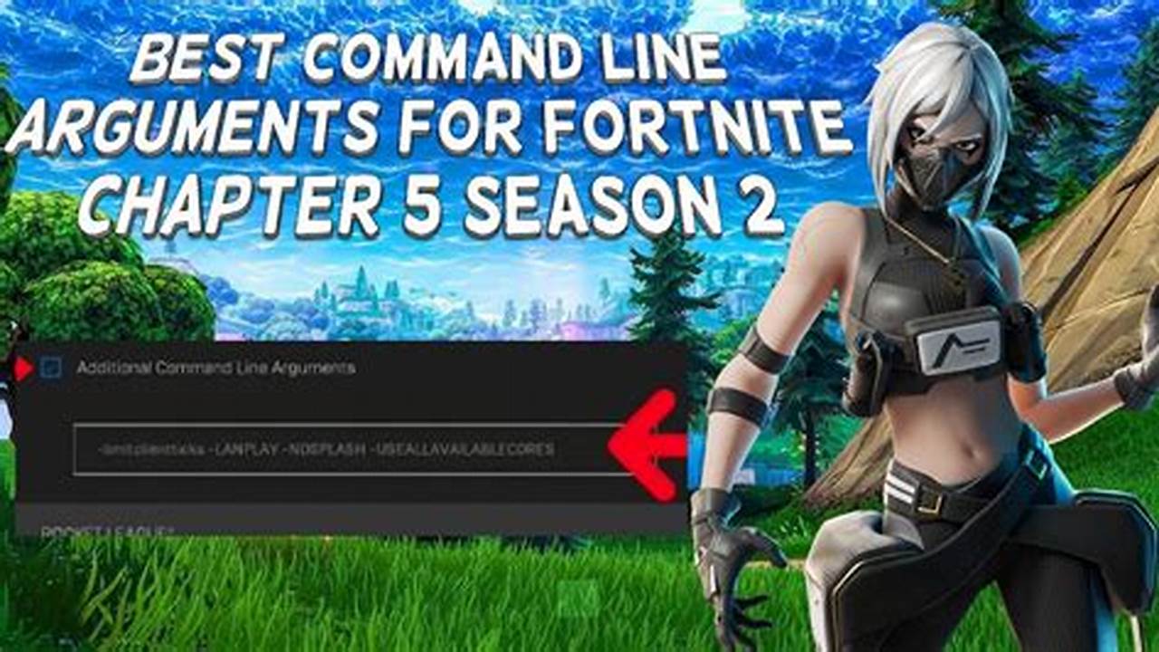 Fortnite Additional Command Line Arguments 2024