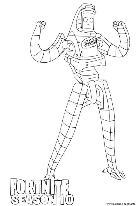 Fortnite Coloring Pages Season 10