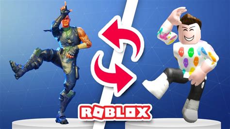 Fortnite Dances In Roblox! - YouTube