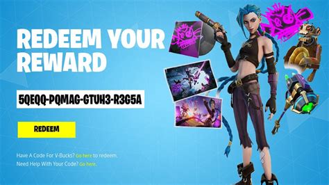 Unleash the Power of the Fortnight Jinx Skin with a Top-Notch Code!
