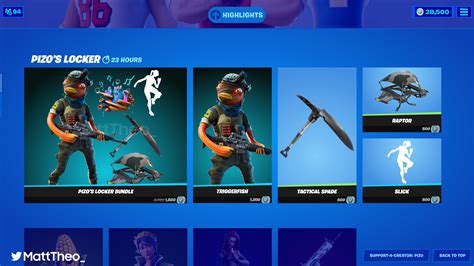 Fortnite Locker Bundle Template