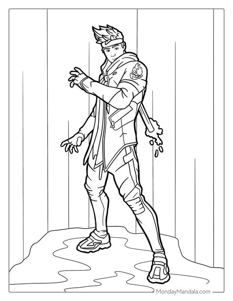 Unleash Your Creative Vibe with Stunning Fortnite Skin Coloring Pages