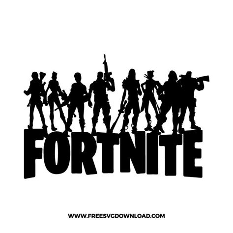 Victory Royale with Free Fortnite SVG Downloads: Get Your Game On with Customizable Graphics!