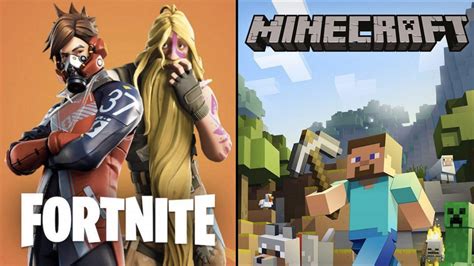 Fortnite X Minecraft Wallpaper