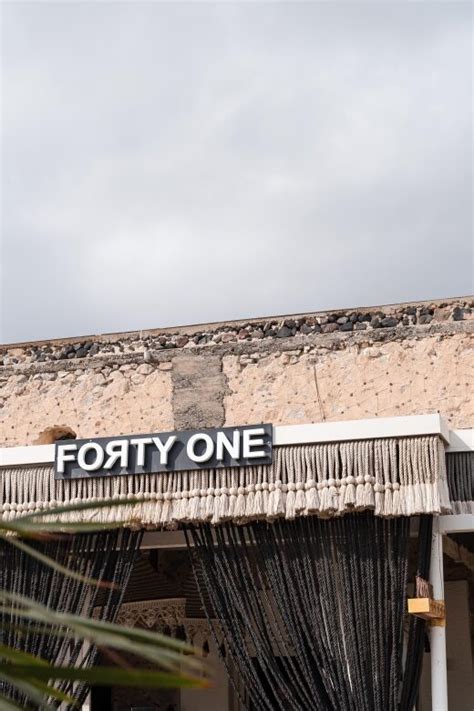 Fortyone Bar Restaurant Atmosphere