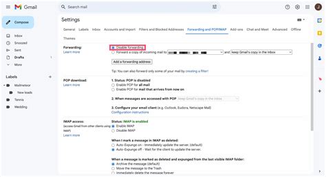 Forwarding Emails Directly to Gmail