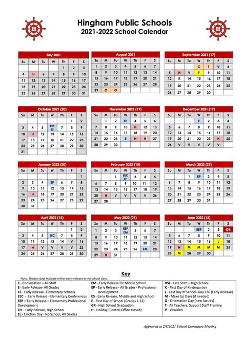 Foster Elementary Calendar