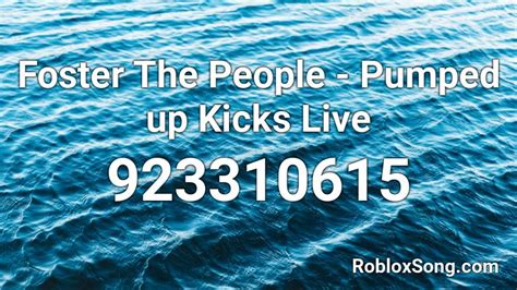 Foster The People - Pumped Up Kicks Roblox ID - Roblox music 