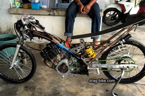 Foto Motor Drag Satria Fu