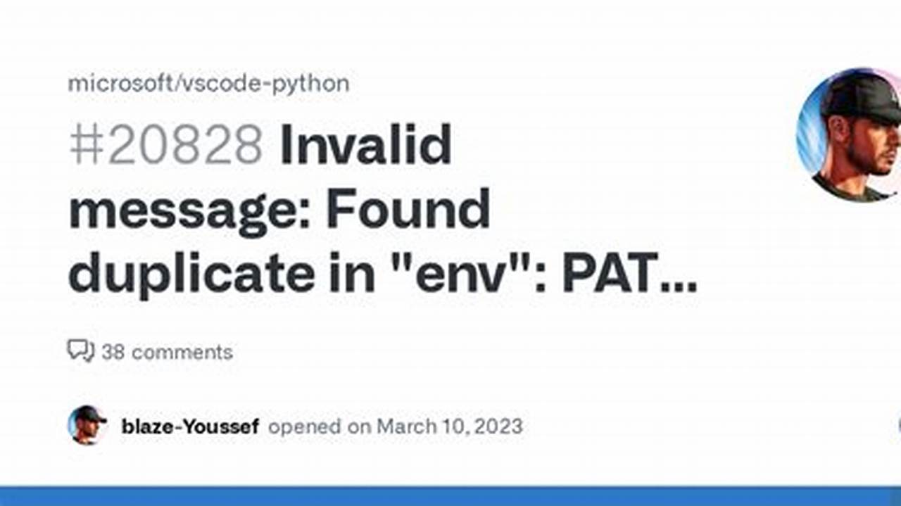 Found Duplicate In Env Path