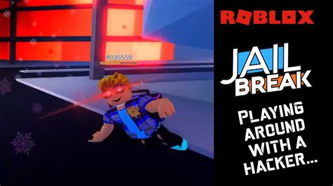 Found a Crazy Auto Robbing HACKER and .. (Roblox Jailbreak 