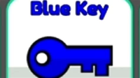 Found the blue key - Roblox