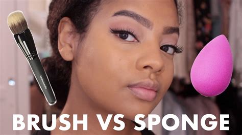 Foundation Brush And Sponge