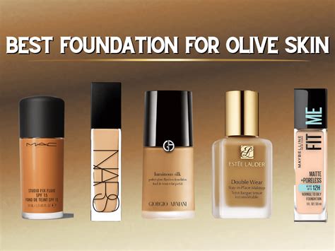 Unlock Your Natural Beauty: The Essential Foundation For Olive Skin