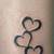 Four Hearts Tattoo Designs