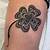 Four Leaf Clover Tattoo