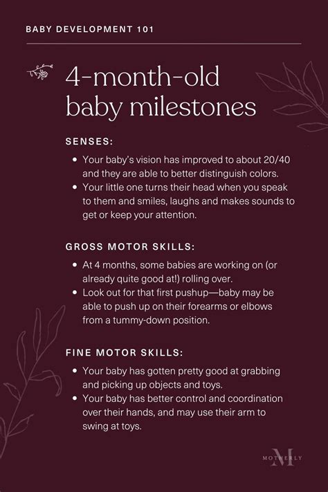 Unlocking Developmental Delights: Celebrating Four Month Milestones in Your Baby's Growth Journey