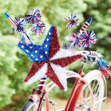 Fourth of July Bike Decorations