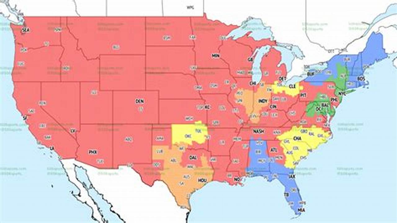 Fox Nfl Coverage Map Week 1 2024