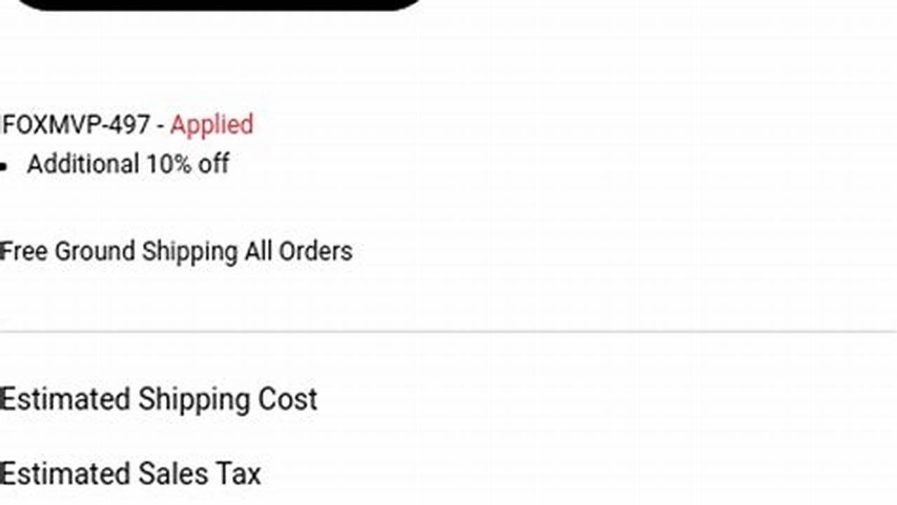 Fox Racing Promo Code 2024