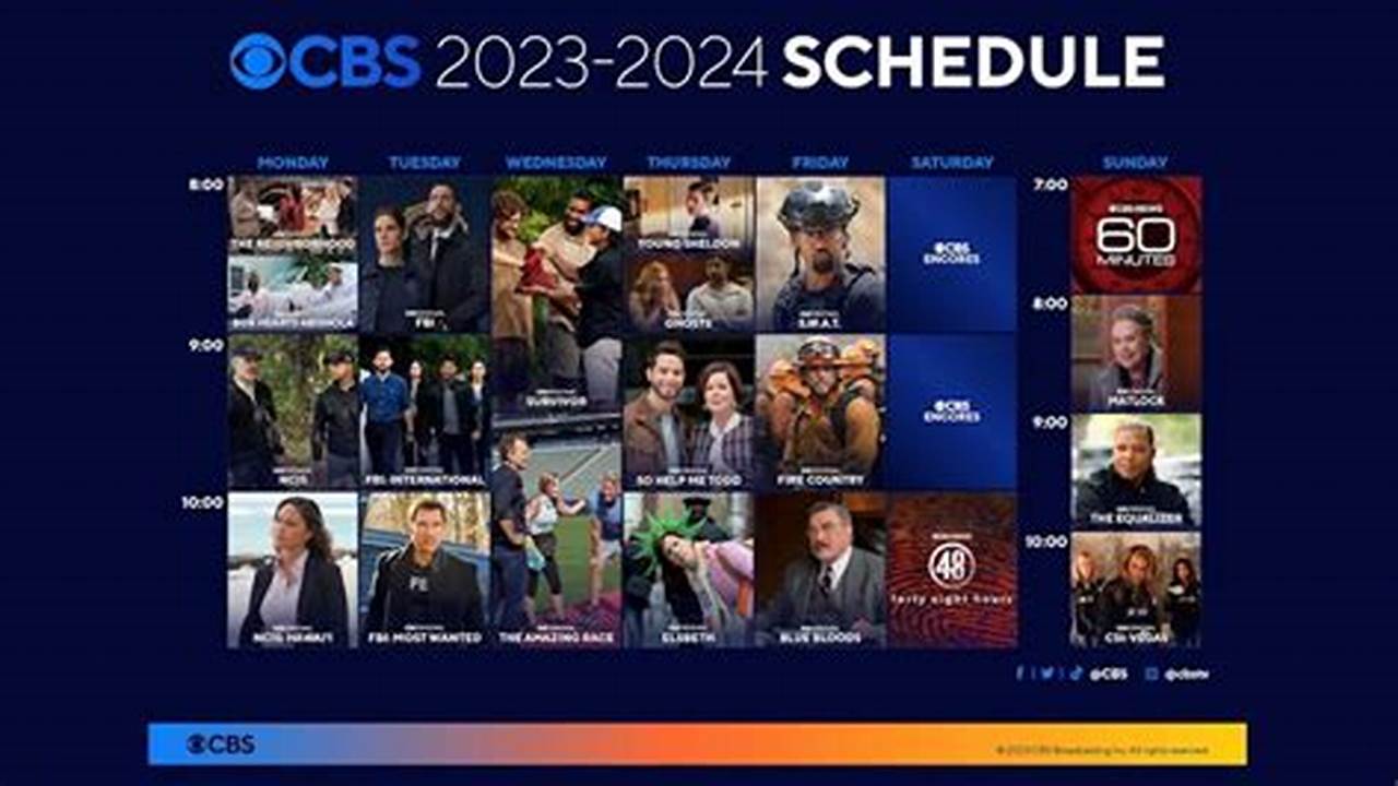 Fox Winter 2024 Schedule
