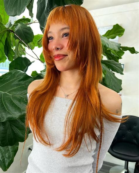 Fox Bangs Hairstyle