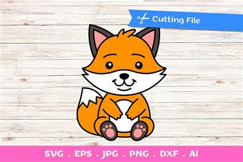 Download Fox Layered Cut Pattern Cricut SVG DXF Files