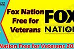 Fox Nation Veteran Discount
