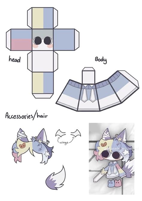 Fpe Paper Craft Template