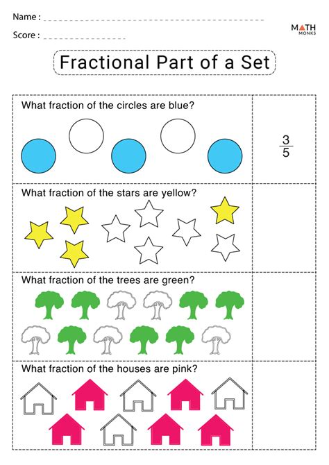 Fraction Of A Set Worksheet