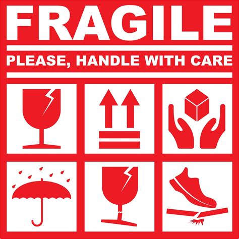 Fragile Printable Sign