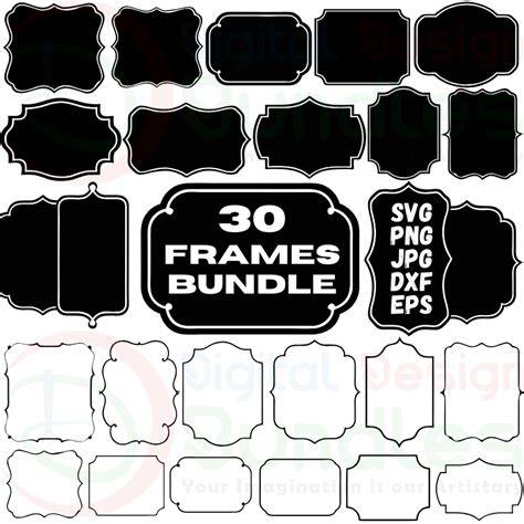 Frames SVG - Labels SVG - Bundle