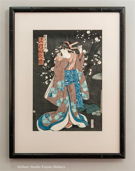 Framing Japanese Prints