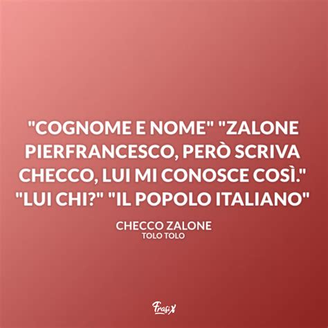 Frasi Checco Zalone