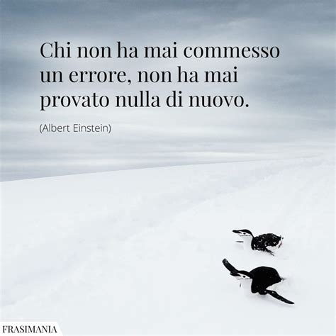 Frasi Sugli Errori