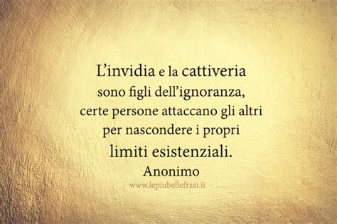 Frasi Sull Invidia