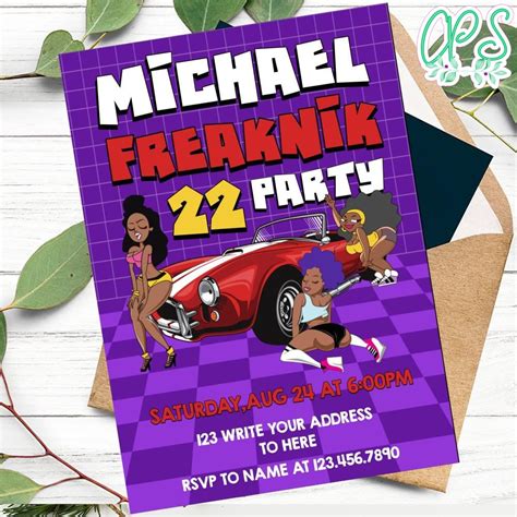 Freaknik Invitation Template Free