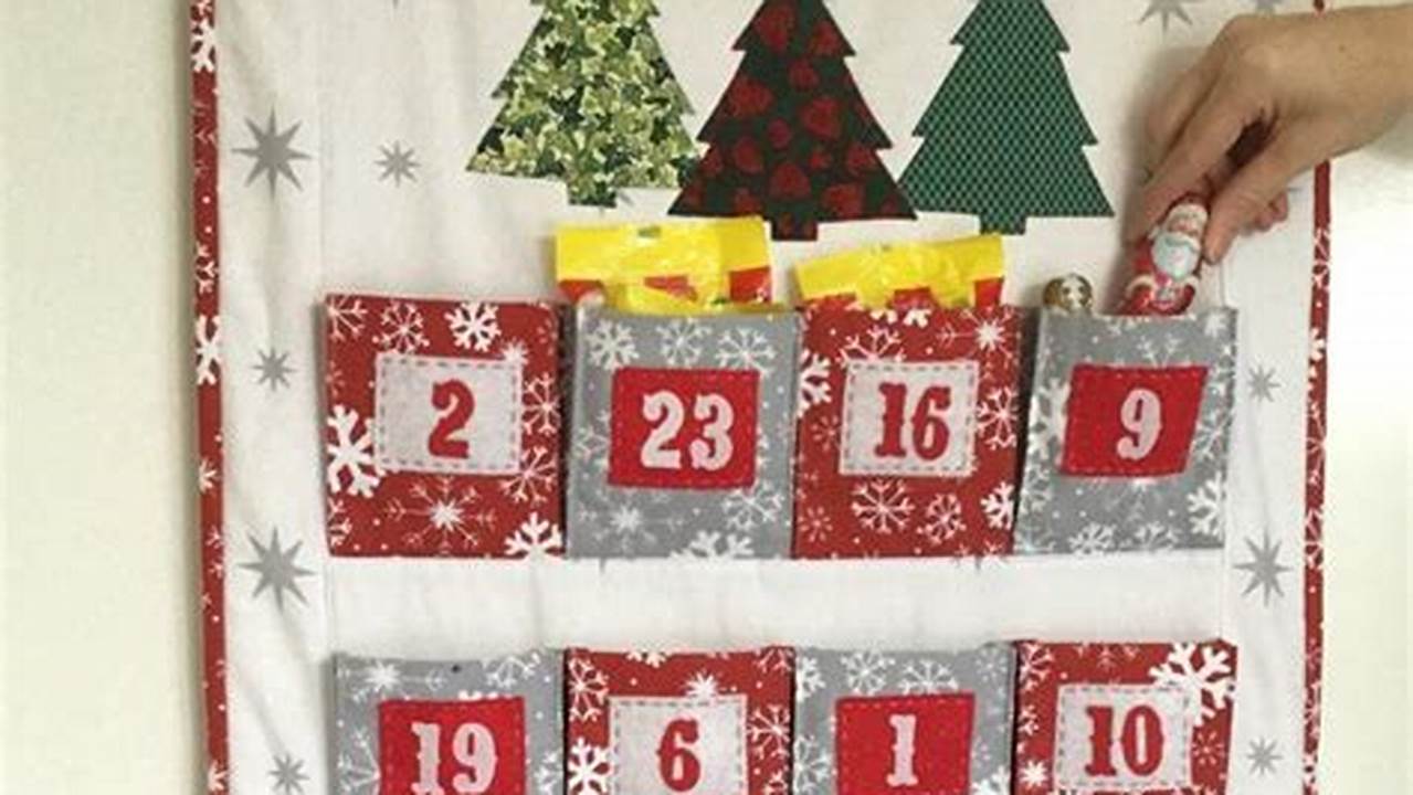 Free Advent Calendar Sewing Pattern