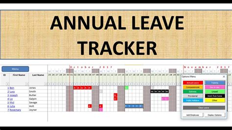 Free Annual Leave Planner Excel Template FREE PRINTABLE TEMPLATES