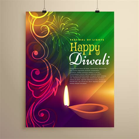 Free Diwali Invite Template