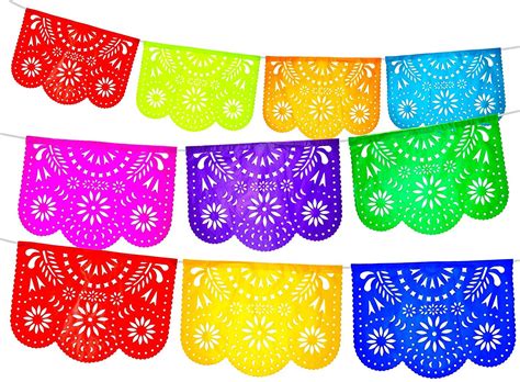 Free Easy Fiesta Papel Picado Templates