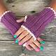 Free Easy Fingerless Gloves Crochet Pattern