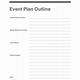 Free Event Planning Template Word
