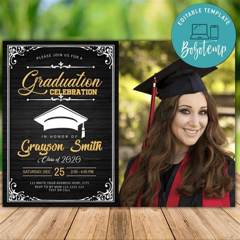 Free Graduation Announcements Templates Downloads