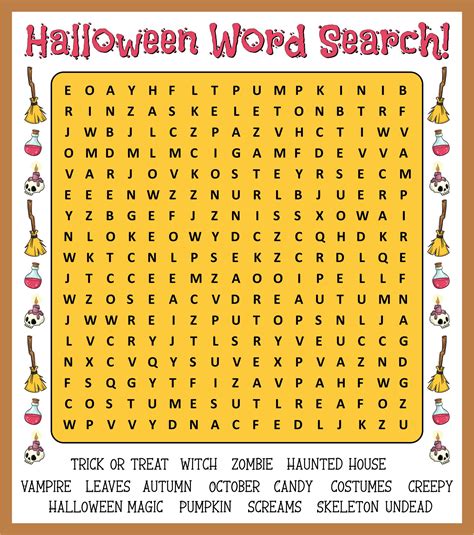 Free Halloween Game Printables